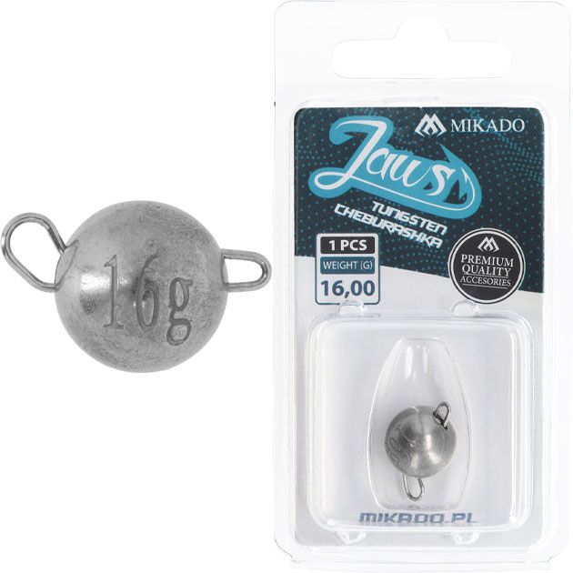 Чебурашка Mikado JAWS TUNGSTEN 16 гр. ( 1 шт.)